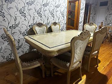Masa dəsti satılır 450₼. Yaxşı vəziyyətdədir. Ünvan — 1