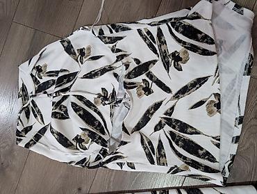comma pantalone: Komplet pantalone + top bez rukava, sa printom tropskih listova i — 4