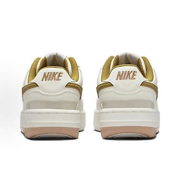 nike tech flecee: Nike gamma force Оригинал - Цвет: белый (sail) с оливково‑горчичным — 2