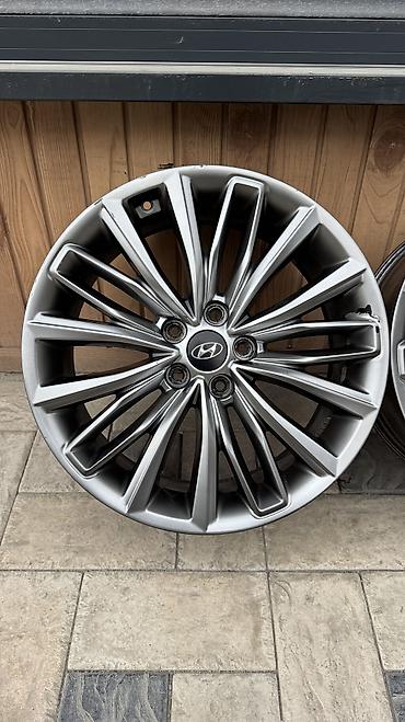руль грандеур: Литые Диски R 19 Hyundai, Комплект, отверстий - 5, Б/у — 7