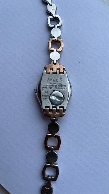 электронные часы: Новый, Наручные часы, Swatch, цвет - Золотой — 7