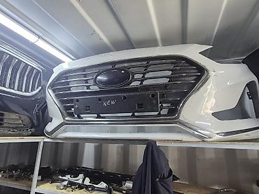 bud e9: Передний бампер с решеткой радиатора для Ford (седан/универсал — 1