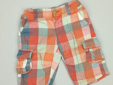 spodnie w kratę dla chłopca: Spodnie 3/4 3-4 lat, Bawełna, stan - Dobry