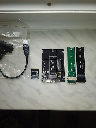 printer adapter: M.2/NGFF və mSATA SSD adapter və konvertor dəsti Dəst tərkibi: - 2.5" — 2