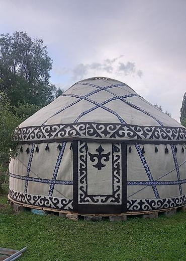 Арендага берилет, 6 канат 85 баш кыргыз боз үйү. диаметр 6м