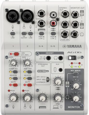 микрофон колонки: Два микрофона MU-13d и микшер Yamaha AG06 комплект. Цена договорная