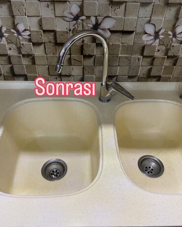 Təmir işləri: Köhne Metbex Mermerlerin temiri Adresi deyirsiz gelib yerinde — 2