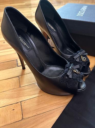 Tuflilər: Tuflilər, Dolce & Gabbana, Ölçü: 36.5, rəng - Qara, Yeni — 6