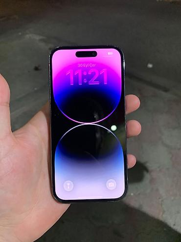 IPhone 14 Pro, 256 GB, Deep Purple, Face ID lalafo.az -da IPhone 14 Pro, 256 GB, Deep Purple, Face ID