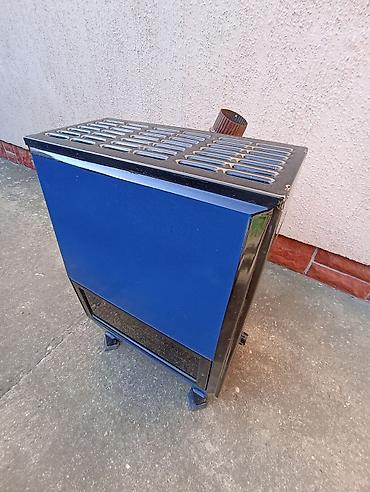 plafonski ventilatori za terase: Peć na gas sa slike, za prostorije do 20 kvadrata, dimenzije 70 cm x — 6