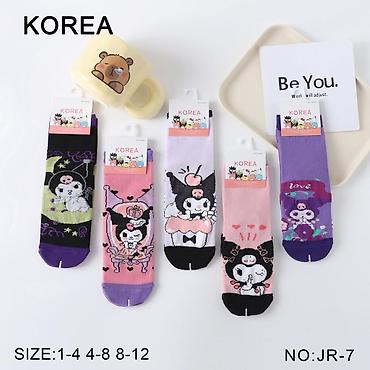 Домашние тапочки: Корейские носки с принтами - Яркие модели с популярными персонажами и — 2