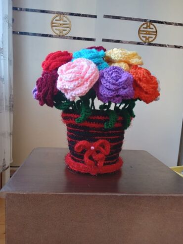 Süni güllər: Elde toxuyuram.Sapla toxuyuram her zovqe uygunda zakazla -da lalafo.az — 5 Süni güllər: Elde toxuyuram.Sapla toxuyuram her zovqe uygunda zakazla — 5