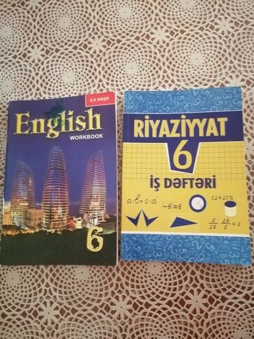 10 cu sinif azerbaycan dili testleri: Riyaziyyat və İngilis dili test kitabı 6 cı siniflər üçün hər ikisi 4