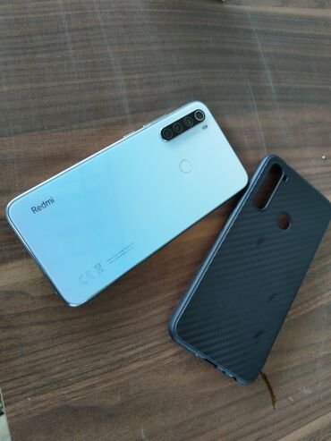 телефон fly fs504 cirrus 2: Xiaomi Redmi Note 8T, 64 ГБ, цвет - Белый, 
 Сенсорный, Отпечаток пальца, Две SIM карты