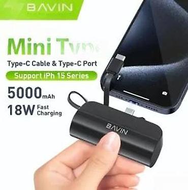 Eksterne baterije: BAVIN mini power bank 5000 mAh – 18W brzo punjenje - Kompaktan — 20