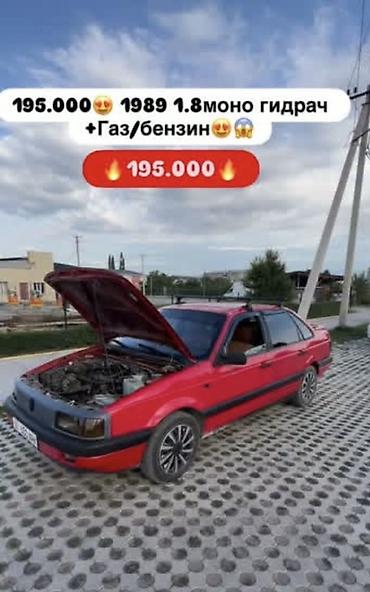 step wgn: Volkswagen Passat: 1989 г., 1.8 л, Механика, Газ — 1