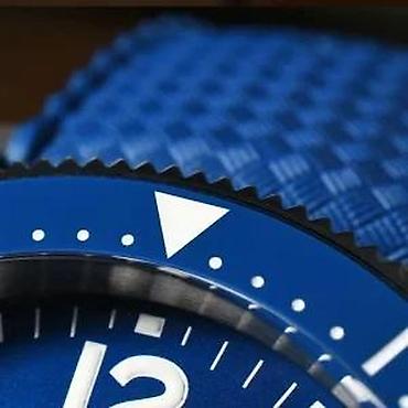 Ručni satovi: San Martin SN0139 - 39mm - Plava Potpuno nov muški sat San Martin — 13