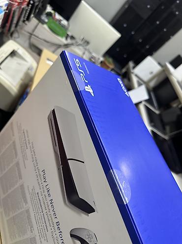 nintendo switch yeni: Sony PlayStation 5 (PS5) oyun konsolu Yeni ps5slim pakovka 2 pultlu — 3