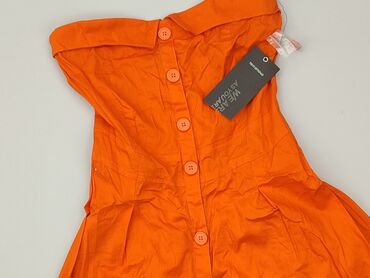 czerwona satynowa sukienka h m: Terranova, Women`s dress, size M