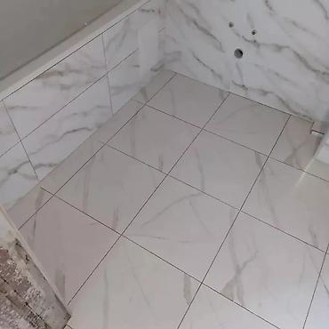 Укладка плитки: Кафель Койом 1000 сом шпаклёвка тартам 120 ламинат 250 — 5