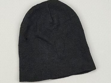 czarna czapka dla dziewczynki: Hat, 40-41 cm, condition - Fair