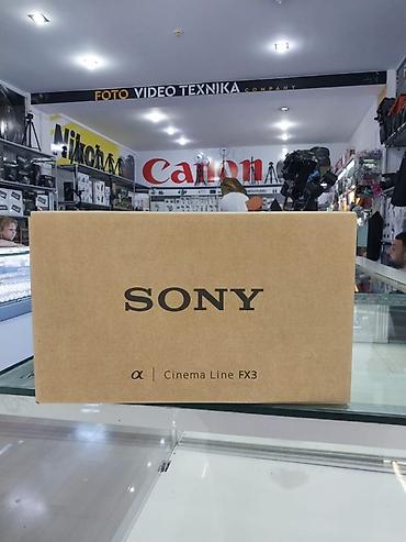 Sony α Cinema Line FX3 Peşəkar kinooperatorlar və kontent lalafo.az -da Sony α Cinema Line FX3 Peşəkar kinooperatorlar və kontent
