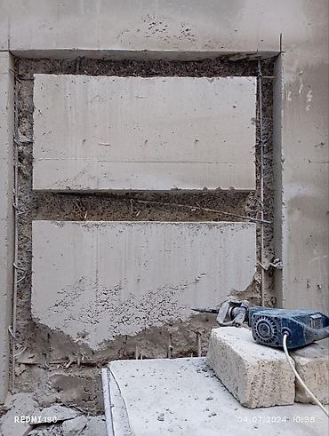 Beton işləri: Istənilən ölçüdə və qalinliqda betonlarin fiqurla kəsilməsi hər ölçüdə — 10