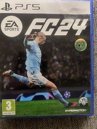 Oyun diskləri: Məhsul: EA Sports FC 24 (PS5, Blu‑ray disk) - Platforma: PlayStation — 1