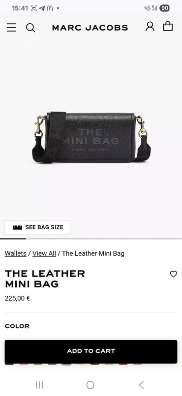 Наручные часы: Сумка на плечо, Marc Jacobs