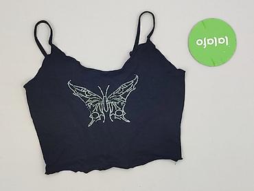kitty crop top: Shein, Top damski, rozmiar S — 2