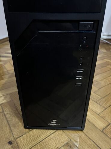 Modemlər və şəbəkə avadanlıqları: Legion ATX/Micro-ATX masaüstü kompüter korpusu - Rəng: qara, parlaq