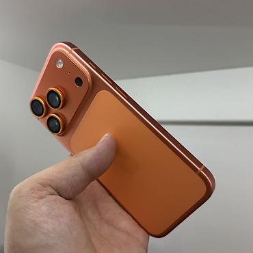 note 15 pro plus: IPhone 17 Pro, Б/у, 256 ГБ, Оранжевый, Чехол, 92 % — 2