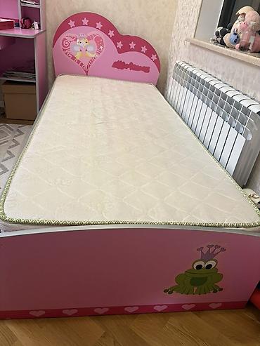cilek: Uşaq otağı üçün tam dəst mebel – “Little Princess” temalı, çəhrayı — 3