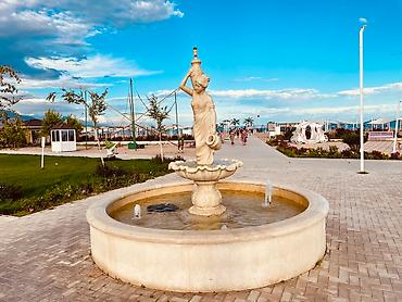 Иссык-Куль 2026: Коттедж, Коттедж в ЦО Palm Beach (Палм Бич) ЦО Palm Beach, Чок-Тал, Детская площадка, Парковка, стоянка, Охраняемая территория — 16