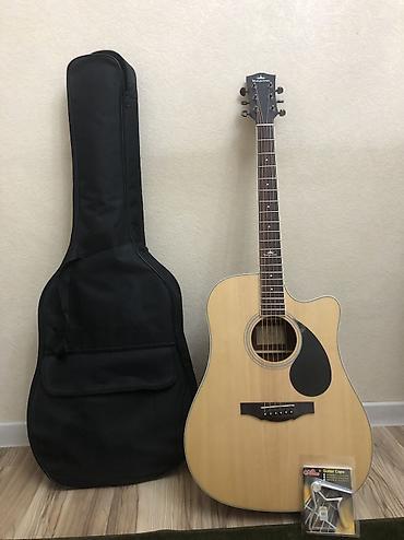 Гитары: **Новая акустическая гитара Kepma D1C + чехол и каподастр** Продаю — 3