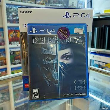 ps4 disc: PS4 üçün Dishonored 2 oyun diski Dishonored 2 PlayStation 4 — 1