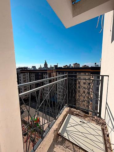 flat osh: 2 комнаты, 60 м², Асанбай мкр Элитка, 14 этаж, ПСО (под самоотделку) — 9