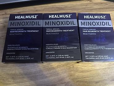 saç satıram: HEALMUSZ Minoxidil 5% – Topikal Aerozol, Saçın Bərpasına Dəstək — 1