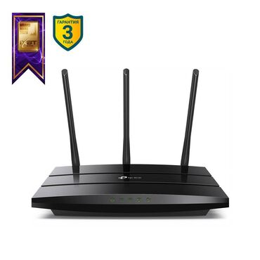Модемы и сетевое оборудование: Wi-Fi роутер TP-LINK ARCHER A8, AC1900, черный Основные характеристики