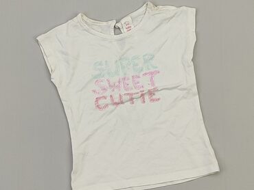 letnie bluzki na drutach: Bluzka, C&A, 1.5-2 lat, 86-92 cm, stan - Zadowalający
