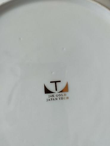 brilliant karat: Boşqablar, 2 ədədli dəst, rəng - Ağ, Farfor, Yaponiya — 3