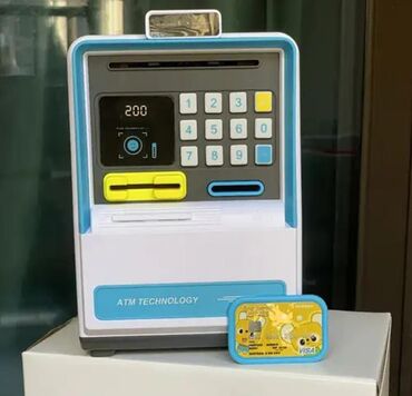 Uşaqlar üçün digər mallar: Pul toplamaq ucun kassa .elektron olanlar 30 AZN.kodla acilir.şifreni — 2