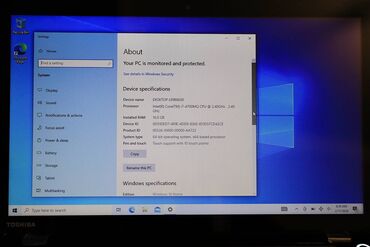 Toshiba: İşlənmiş Toshiba, 15.6 ", Intel Core i7, 1 TB, Pulsuz çatdırılma — 5