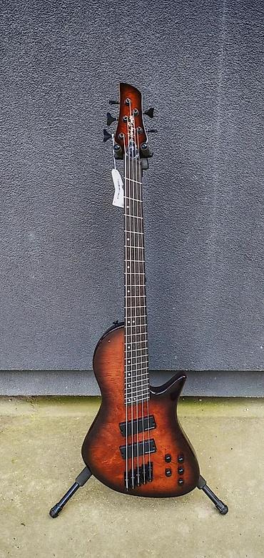 Gitare: HARLEY BENTON MSB-5 BLACK FLAME BURL | . Slanje po — 1