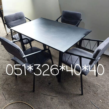 Masa və oturacaq dəstləri: Stol stul Masa destleri Istediyim Rengde Kojadan ve Parcadan Tek-Tek — 26