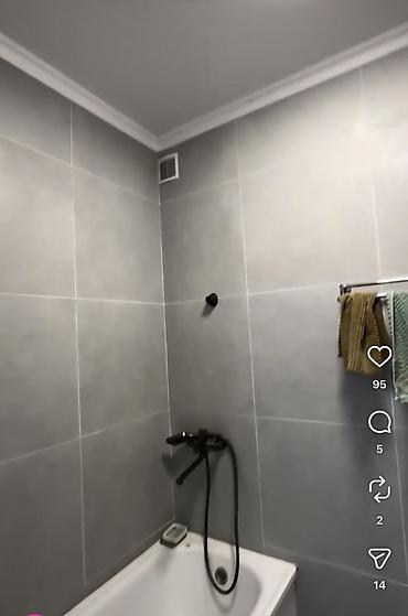 комната ош: 2 комнаты, 84 м², 8 этаж, Свежий ремонт — 6
