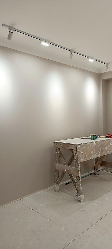 Elektrik işləri: MALYAR. İSLERİ. EV. TEMİRİ - Gipskarton tavanlarda LED spot və — 10