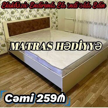 Çarpayılar: Yeni, İkinəfərlik çarpayı, Bazasız, Matras ilə, Siyirməsiz, Azərbaycan -da lalafo.az — 3 Çarpayılar: Yeni, İkinəfərlik çarpayı, Bazasız, Matras ilə, Siyirməsiz, Azərbaycan — 3