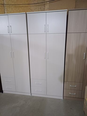 Шкафы для одежды: Шкаф для одежды, Новый, Прямой, ЛДСП — 3