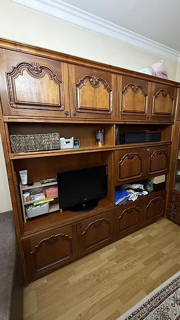 стенка каракол: Классическая модульная мебельная стенка из массива/шпона тёплого — 3
